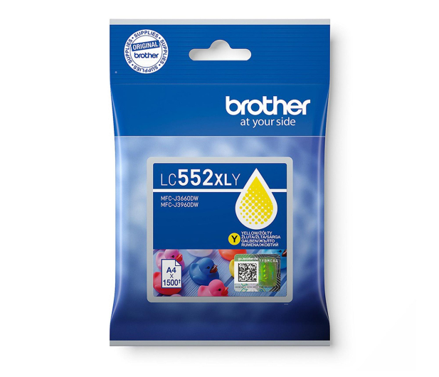 Brother LC552XLY yellow 3000 str. - 1502748 - zdjęcie